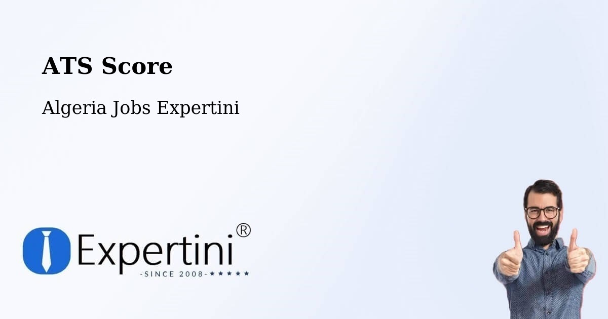 Resume ATS Score & Job Description Match Tool – Azzaba - Algeria Jobs Expertini