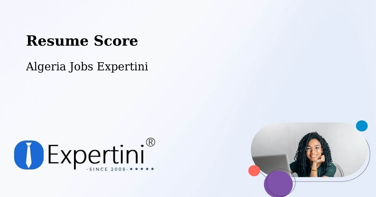 Resume Score & Job Description Match Tool – Azzaba - Algeria Jobs Expertini